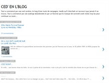 Tablet Screenshot of cedenlblog.blogspot.com
