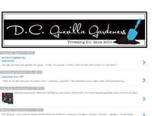 Tablet Screenshot of dcguerillagardeners.blogspot.com