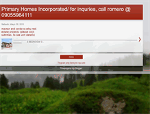 Tablet Screenshot of cebuprimaryhomes.blogspot.com
