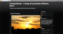 Desktop Screenshot of gilbertojornalista.blogspot.com