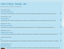 Tablet Screenshot of catscritters.blogspot.com