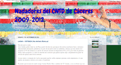 Desktop Screenshot of nadadorescntdcaceres.blogspot.com