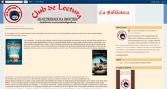 Desktop Screenshot of clubdelectura-iesextremadura.blogspot.com