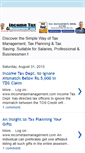 Mobile Screenshot of incometaxmanagement.blogspot.com