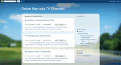 Desktop Screenshot of kannadatvchannel.blogspot.com