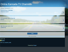 Tablet Screenshot of kannadatvchannel.blogspot.com