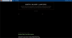 Desktop Screenshot of birthinjurylawyershead.blogspot.com