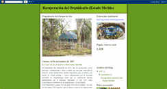 Desktop Screenshot of orquideario-merida.blogspot.com