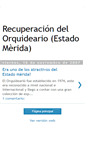 Mobile Screenshot of orquideario-merida.blogspot.com