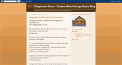 Desktop Screenshot of cbgaragedoors.blogspot.com