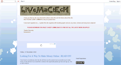 Desktop Screenshot of livemactech.blogspot.com