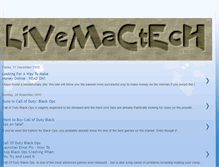 Tablet Screenshot of livemactech.blogspot.com