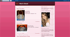 Desktop Screenshot of closetdanina.blogspot.com