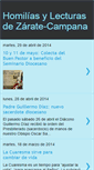 Mobile Screenshot of homiliaszaratecampana.blogspot.com