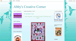 Desktop Screenshot of abbyscreations.blogspot.com