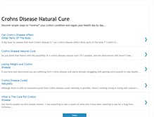 Tablet Screenshot of chrons-disease.blogspot.com