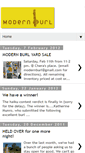 Mobile Screenshot of modernburl.blogspot.com