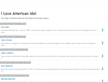 Tablet Screenshot of americanidols-fan.blogspot.com