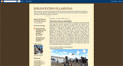 Desktop Screenshot of bibliocentrovillamesias.blogspot.com