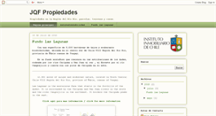 Desktop Screenshot of jqfpropiedades.blogspot.com