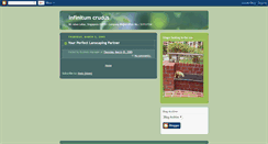 Desktop Screenshot of infinitumcrudus.blogspot.com