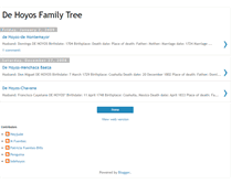 Tablet Screenshot of dehoyosfamilytree.blogspot.com