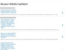 Tablet Screenshot of decatur-dekalb-copwatch.blogspot.com