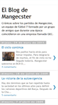 Mobile Screenshot of mangecster.blogspot.com