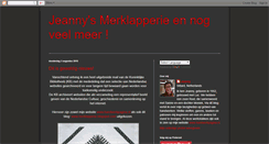 Desktop Screenshot of merklapperie.blogspot.com