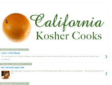 Tablet Screenshot of californiakosher.blogspot.com