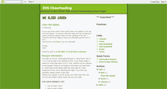 Desktop Screenshot of ehscheer.blogspot.com