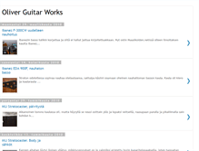 Tablet Screenshot of oliverguitarworks.blogspot.com