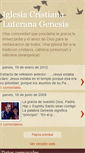 Mobile Screenshot of iglesialuteranagenesis.blogspot.com