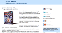 Desktop Screenshot of pablosalvadorbenito.blogspot.com