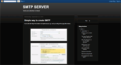Desktop Screenshot of justsmtp.blogspot.com