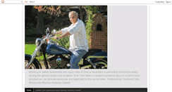 Desktop Screenshot of motorcycleinjuryohio.blogspot.com