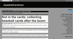 Desktop Screenshot of baseballcardman.blogspot.com