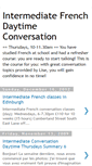 Mobile Screenshot of french-day-intermediate-conversation.blogspot.com