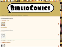 Tablet Screenshot of bibliocomics.blogspot.com