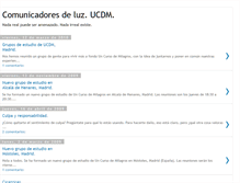 Tablet Screenshot of comunicadoresdeluz.blogspot.com