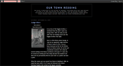 Desktop Screenshot of ourtownredding.blogspot.com