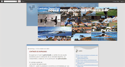 Desktop Screenshot of derechoeneldeporte.blogspot.com