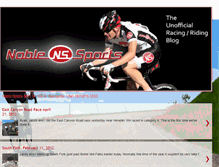 Tablet Screenshot of noblesportscycling.blogspot.com