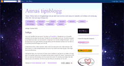 Desktop Screenshot of annastipsblogg.blogspot.com