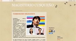 Desktop Screenshot of magisterioinka.blogspot.com