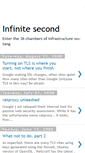 Mobile Screenshot of infinitesecond.blogspot.com