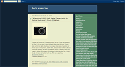 Desktop Screenshot of let-s-excercise.blogspot.com