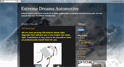 Desktop Screenshot of extremedreamsautomotive.blogspot.com