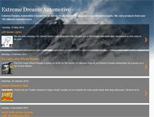 Tablet Screenshot of extremedreamsautomotive.blogspot.com