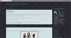 Desktop Screenshot of icoloridelnero.blogspot.com